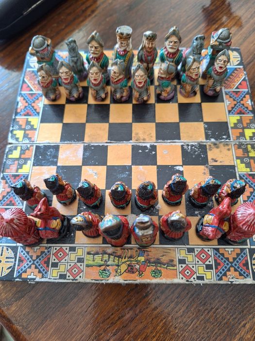 Перуански шах инки & испанци