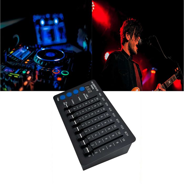 Consola DMX control lumini/efecte/fum/flame etc