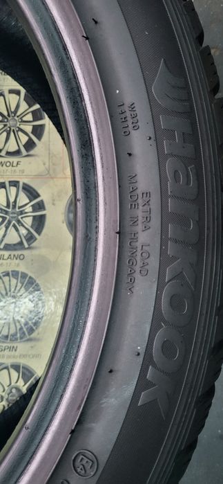 2 anvelope 255 40 18 hankook de iarna 2018 5mm