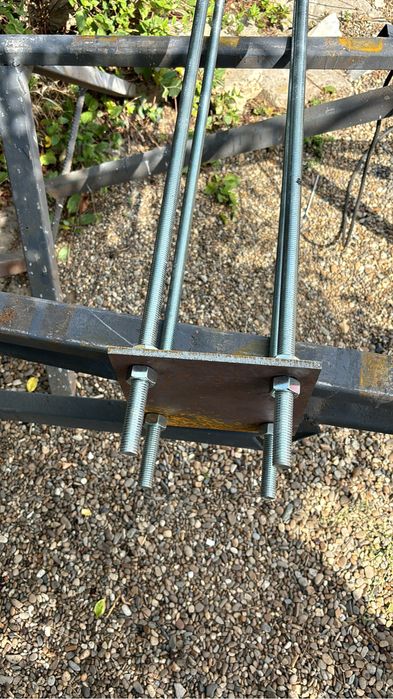 Vand cuzineti m18x4buc cu placuta de 20x20 pentru hale structuri metal