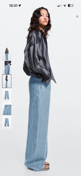 Дамски ленен панталон Massimo Dutti