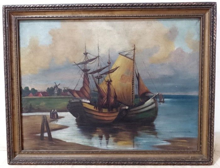 Tablou pictura pe panza realizata în ulei