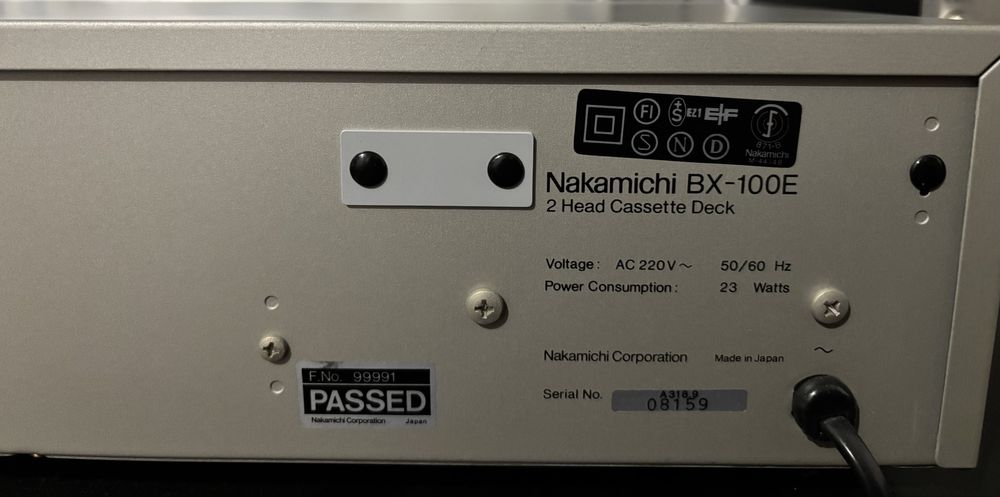 Nakamichi BX-100E