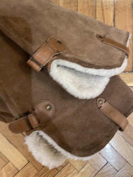 Сапоги кожанные Massimo Dutti, 39 размер