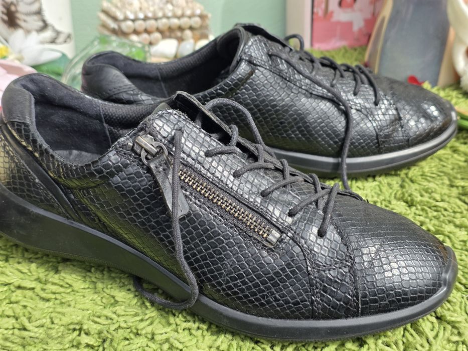 Ecco кецове естествена кожа N39