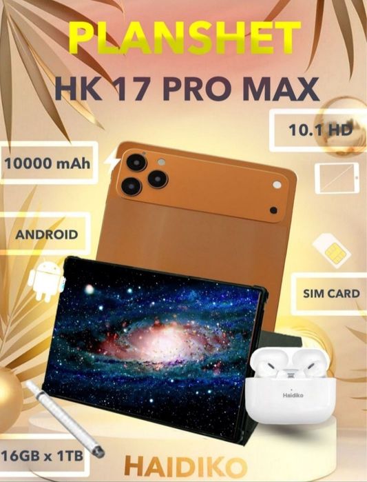 Planshet 17Pro max Optom Donaga borr