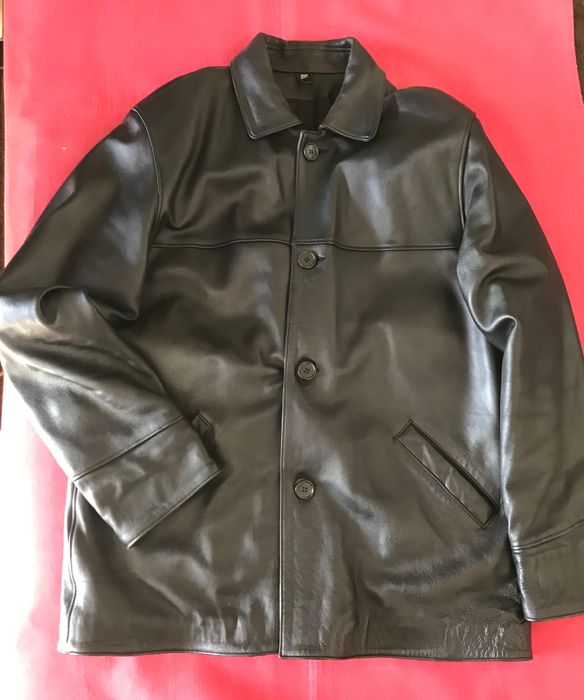 Кожено палто мъжко, XXL