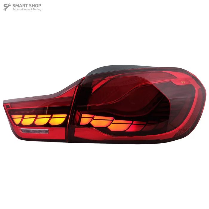 Stopuri OLED BMW Seria 4 F32 F33 F36 M4 F82 F83 (2013-03.2019) Rosu cu