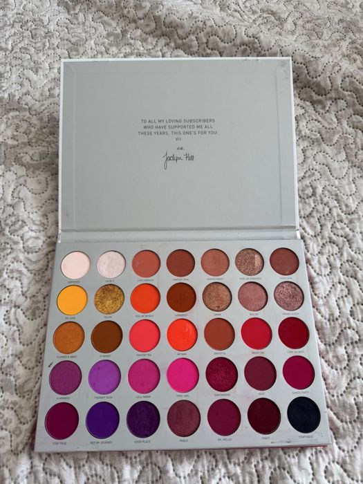 Paleta farduri Morphe x Jaclyn Hill