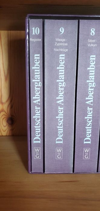 Handwörterbuch des deutschen Aberglaubens
Herausgegeben von: Eduard Ho