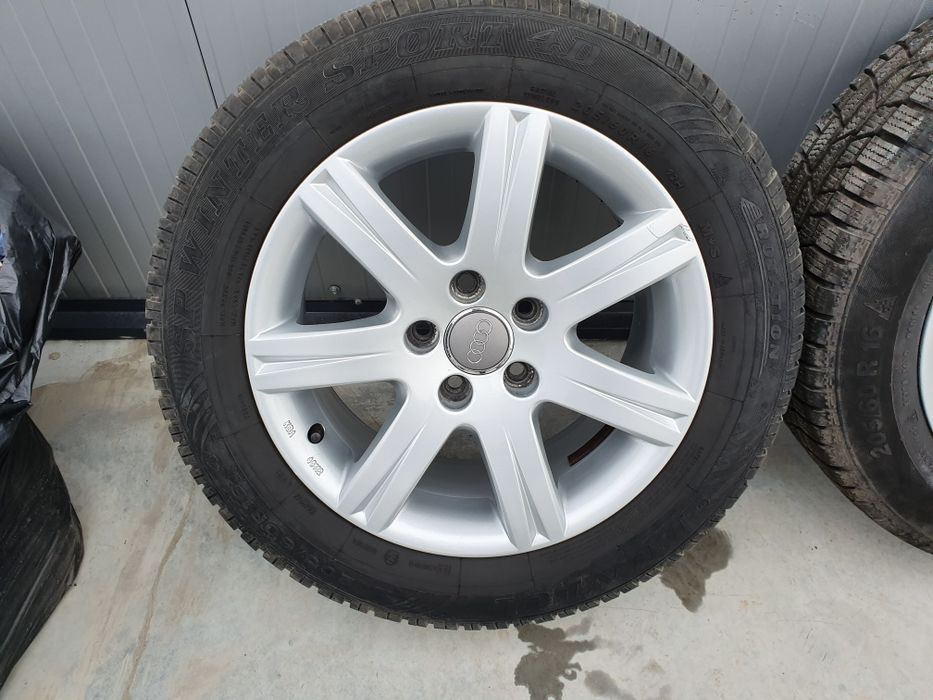 Jante originale Audi 16 , prinderea la prezoane 5x112 , gaura 57,1 mm