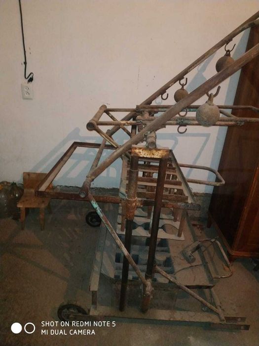 Шлакоблочный станок