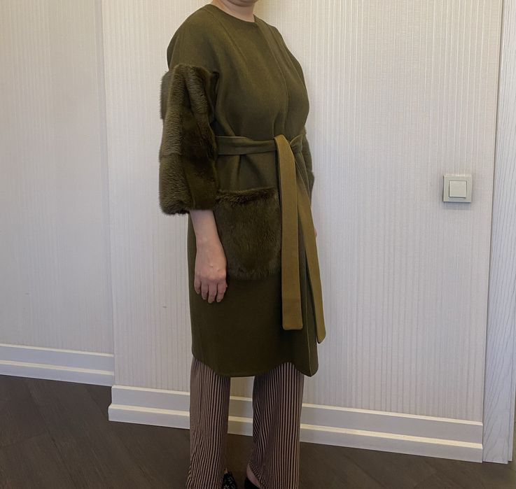 Пальто из альпаки