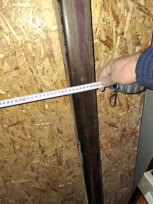 Дверь железная б/у.