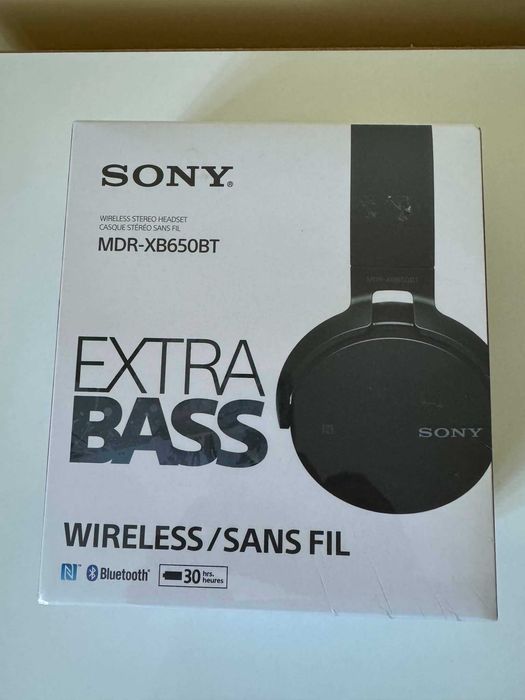 Слушалки безжични Sony MDR-XB650BT НОВИ!!!