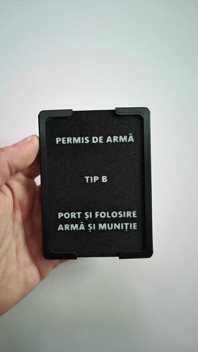 Carcasa protectie permis