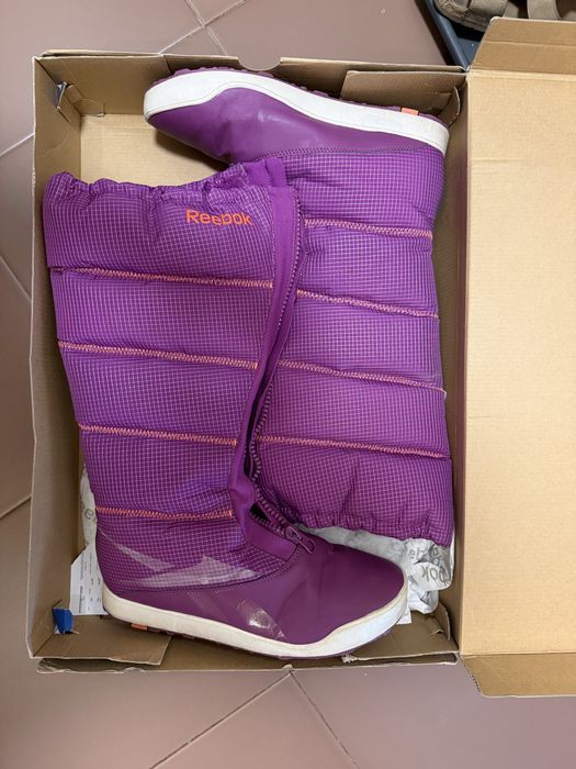Дамски високи зимни ботуши / Апрески Reebok Thinsulate (Водоустойчиви, № 41)