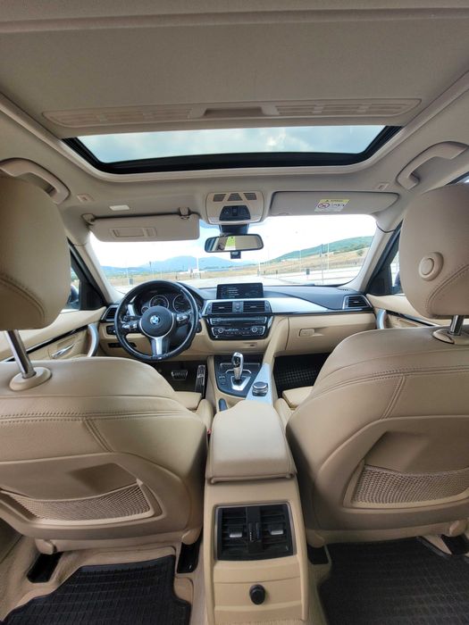 BMW 320D , Automata , 2017, Xdrive, alb perlat, piele, 151.000 km,