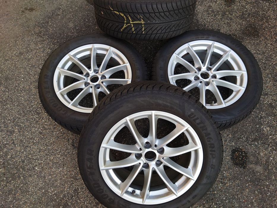 Vând jante originale cu cauciucuri iarna BMW G30 seria 5,225/55/17