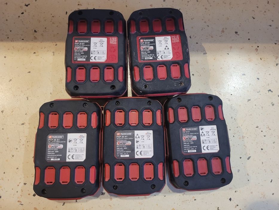 Батерии Parkside Xteam 20 волта