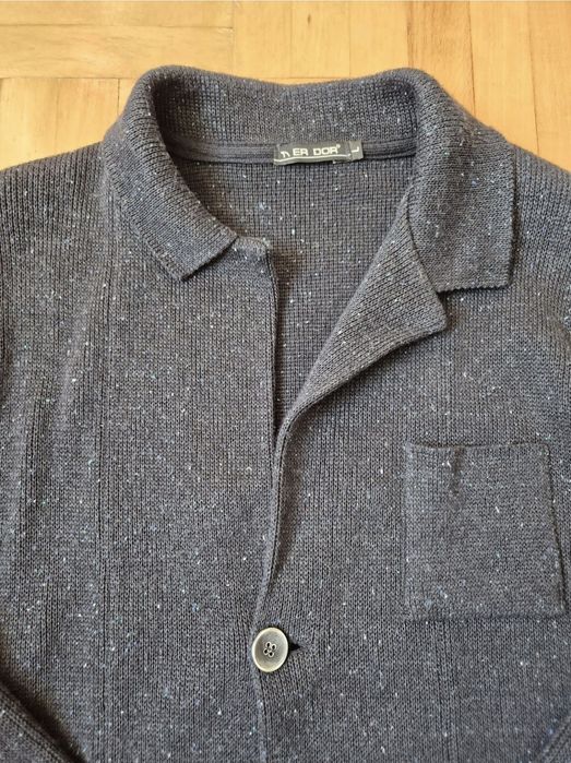 Pulover premium Er Dor, Stil Sacou, Made in Italy, Bărbați - L