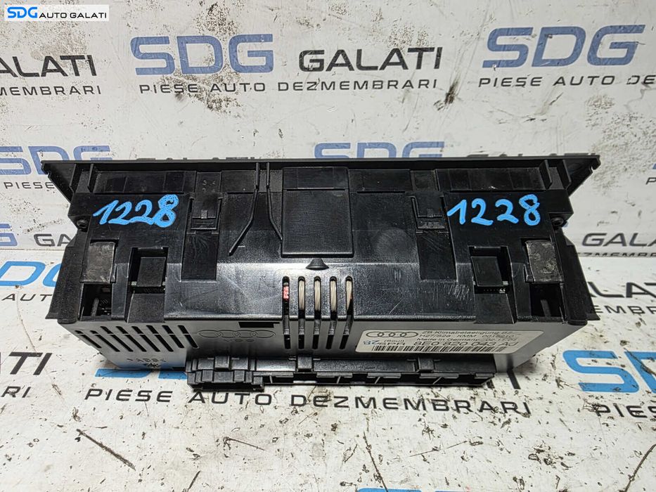 Climatronic Panou Comanda AC Aer Conditionat Clima Audi A4 B7 2.0 TDI 2004 - 2008 Cod 8E0820043AJ [D1073]