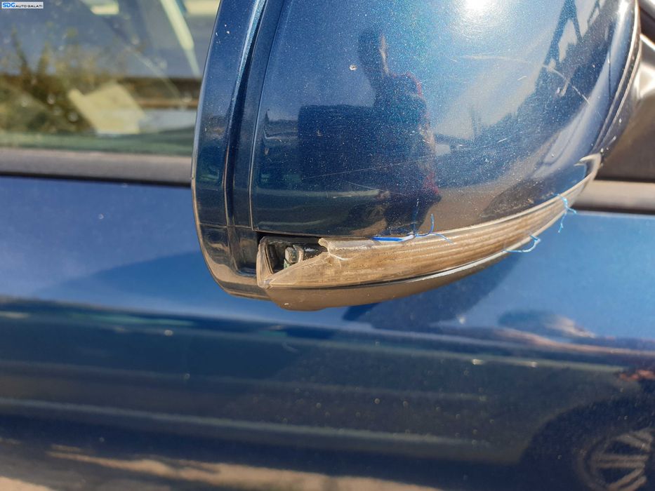 Oglinda Electrica Dreapta Fara Pliere Rabatare cu Defect Skoda Superb 2 FL Facelift 2013 - 2015 Culoare LW5Q (semnalizare sparta) [K0196]