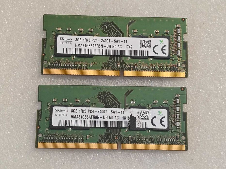 Kit memorie RAM laptop Hynix 16GB (2 X8GB) DDR4, 2400MHz, PC4-2400T