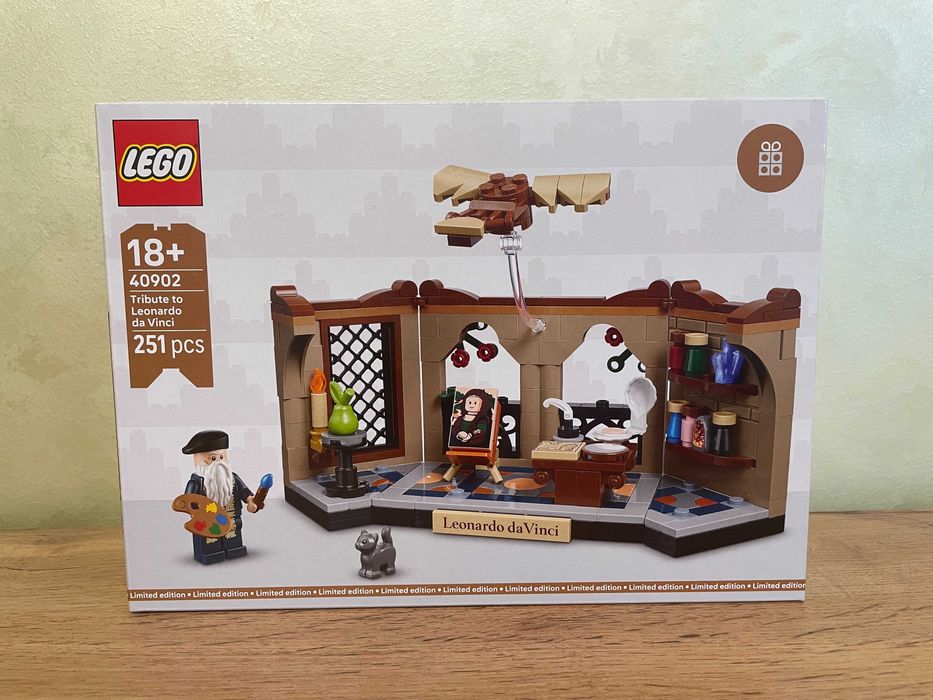 LEGO 40902: Трибьют Леонардо Да Винчи