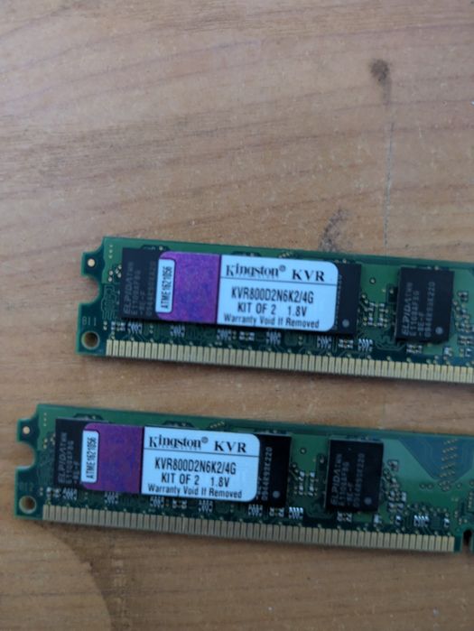 Оперативка ddr2 4gb 2шт