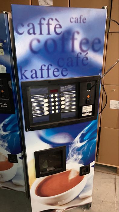 Вендинг кафе автомат Зануси Венеция, Zanussi Venezia кафе машина!