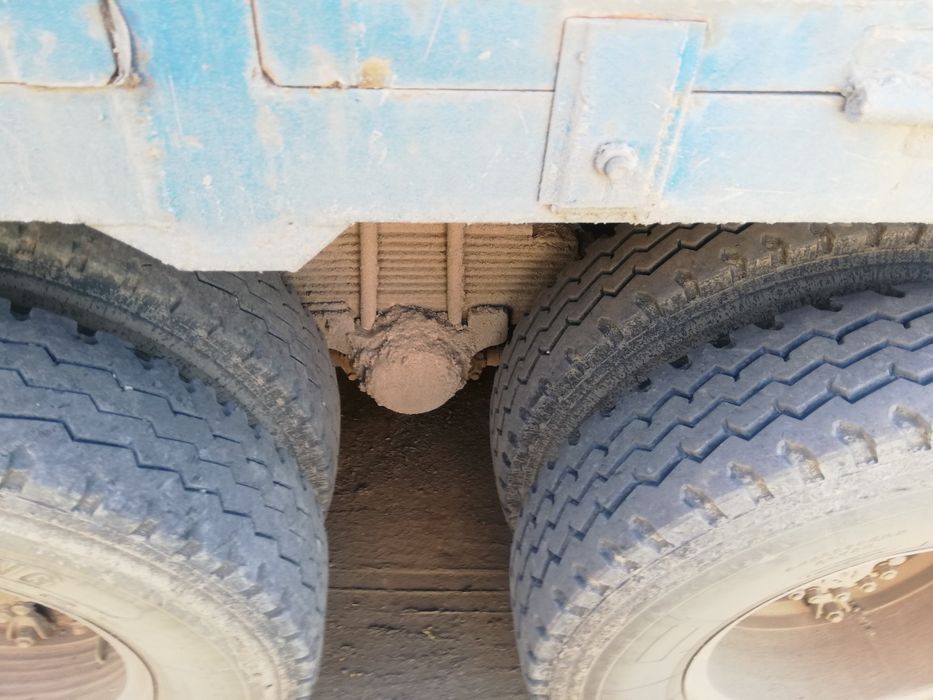 Камаз с прицепом самосвал