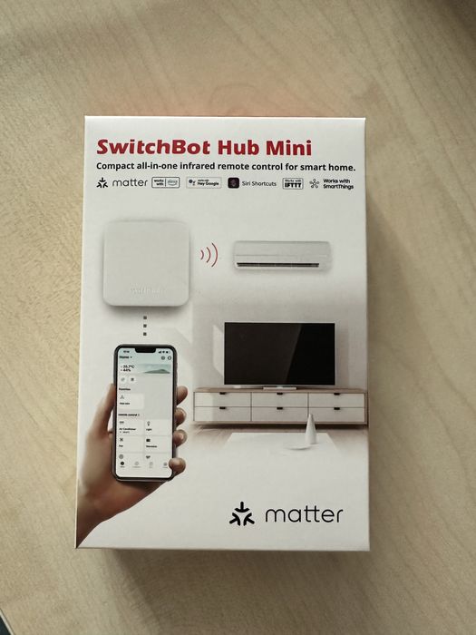 SwitchBot mini hub matter