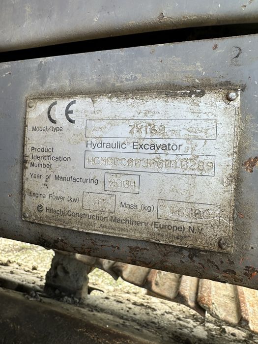 Excavator Senile Hitachi Zaxis 160 lc 16 tone