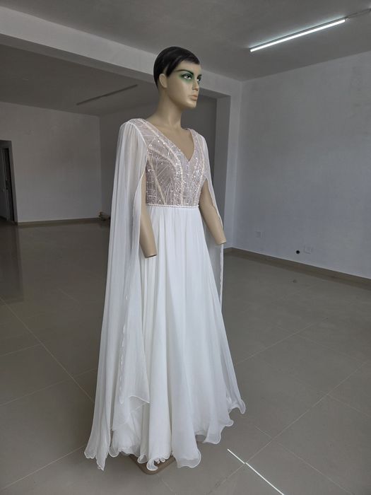 Rochie de mireasa din matase