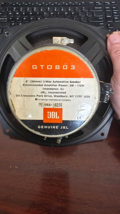 Boxe Auto JBL GTO 803 Sunet Puternic, Bass Clar si Calitate Premium