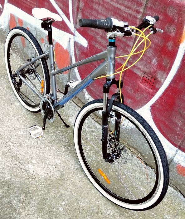 Bicicleta/biciclete/MTB/discuri/aluminiu/Rockrider/Devron