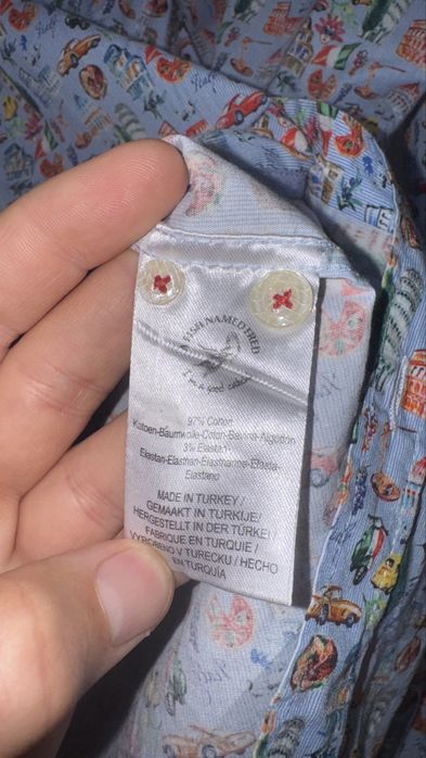 A FISH NAMED FRED - мъжка дизайнерска риза