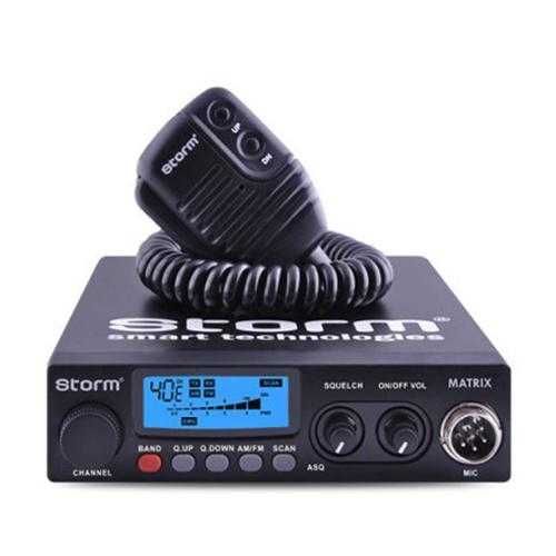 Statie Radio CB Storm Matrix 20 * Model nou 2026 * 12V – 24V ASQ