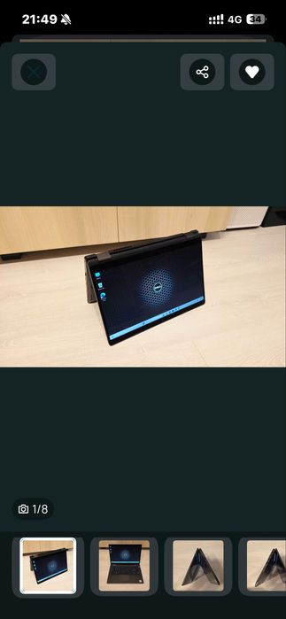 OCAZIE! Dell Latitude 5310 2in1 TouchScreen i5-10310U 16GB DDR4 512GB SSD Windows 11 Pro