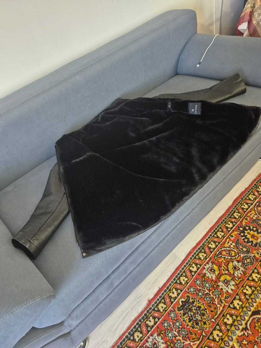 куртка кожаная зимняя