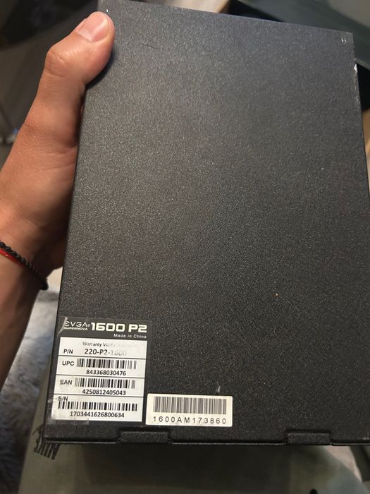 Evga super nova 1600w захранване