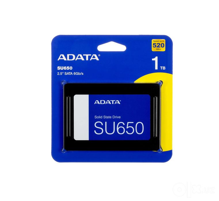 - Твердотельный накопитель SSD 1TB ADATA SU650 2.5" SATA III