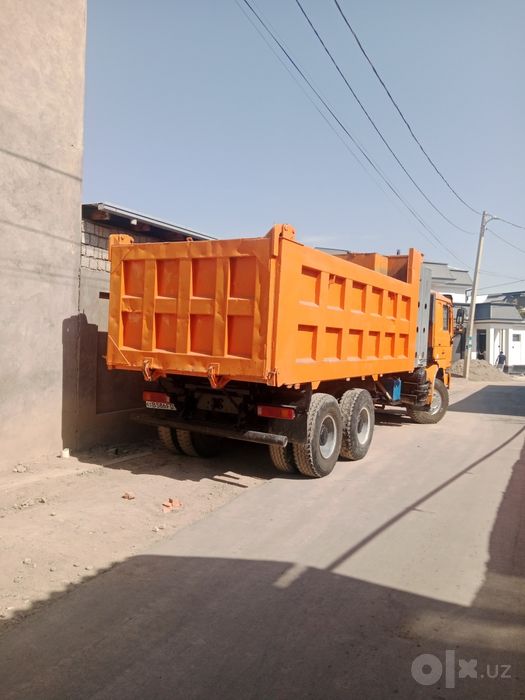 Shacman yurib turgan ishga tayyor zavadskoy gazli
