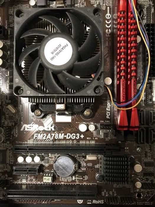 Asrock fm2+ процесор + 8gb ddr3