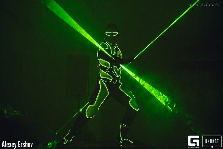 Laser show lazer shou
