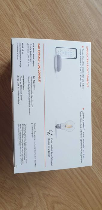 Нов Google Home mini + Ledvance filament смарт комплект
