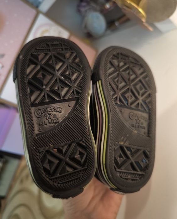 Converse piele naturala intoarsa 20