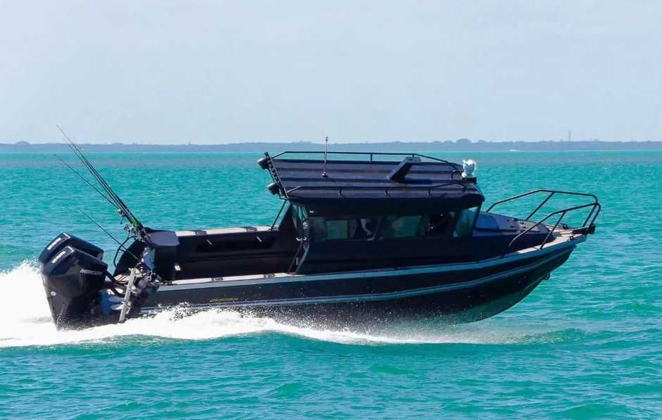Barcă aluminiu cabină 7.5m - Motor 300-350CP