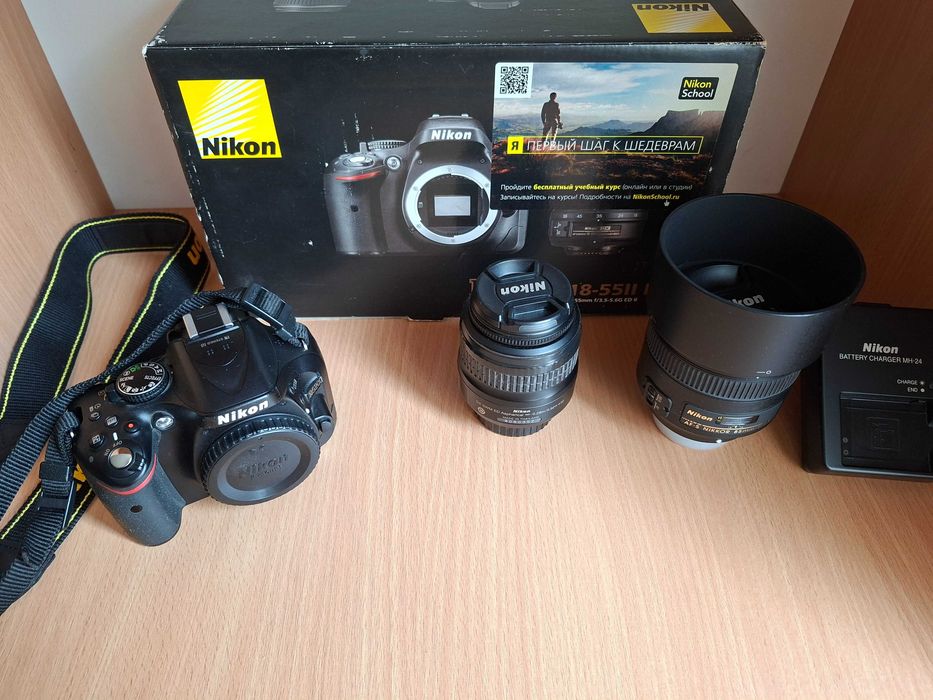 Nikon D5200 + Nikkor 85 mm 1.8G